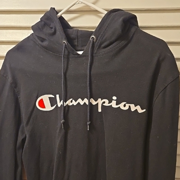 Champion Logo Long Sleeve Shirt Size M - Picture 9 of 9